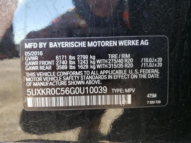 Photo 13 VIN: 5UXKR0C56G0U10039 - BMW X5 XDRIVE3 