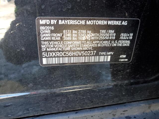 Photo 12 VIN: 5UXKR0C56H0V50237 - BMW X5 