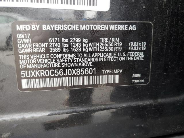 Photo 12 VIN: 5UXKR0C56J0X85601 - BMW X5 XDRIVE3 