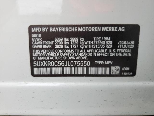 Photo 13 VIN: 5UXKR0C56JL075550 - BMW X5 XDRIVE3 