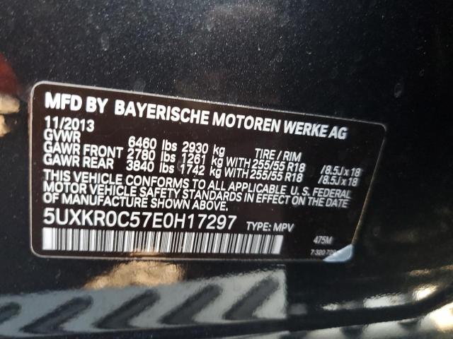 Photo 9 VIN: 5UXKR0C57E0H17297 - BMW X5 XDRIVE3 