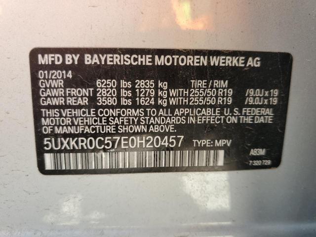 Photo 13 VIN: 5UXKR0C57E0H20457 - BMW X5 