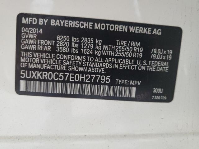 Photo 12 VIN: 5UXKR0C57E0H27795 - BMW X5 XDRIVE3 