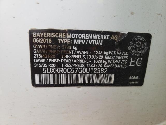 Photo 13 VIN: 5UXKR0C57G0U12382 - BMW X5 XDRIVE3 