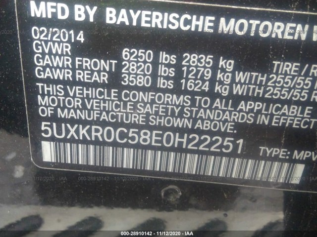 Photo 8 VIN: 5UXKR0C58E0H22251 - BMW X5 