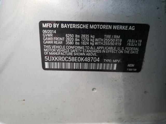 Photo 12 VIN: 5UXKR0C58E0K48704 - BMW X5 