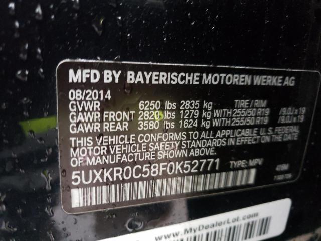 Photo 9 VIN: 5UXKR0C58F0K52771 - BMW X5 