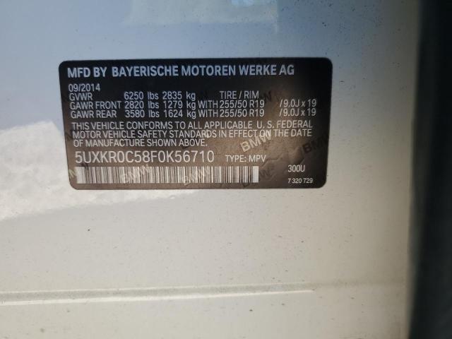 Photo 11 VIN: 5UXKR0C58F0K56710 - BMW X5 