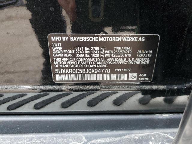 Photo 11 VIN: 5UXKR0C58J0X94770 - BMW X5 XDRIVE3 