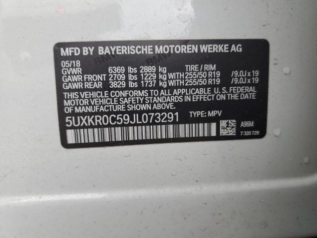 Photo 13 VIN: 5UXKR0C59JL073291 - BMW X5 XDRIVE3 