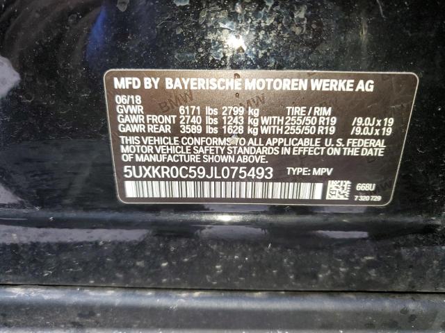 Photo 12 VIN: 5UXKR0C59JL075493 - BMW X5 