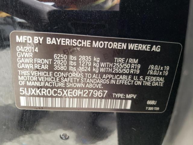 Photo 12 VIN: 5UXKR0C5XE0H27967 - BMW X5 