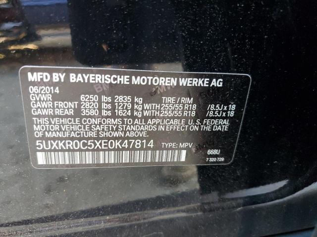 Photo 9 VIN: 5UXKR0C5XE0K47814 - BMW X5 XDRIVE3 