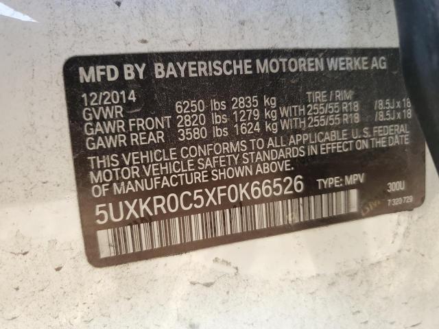 Photo 13 VIN: 5UXKR0C5XF0K66526 - BMW X5 XDRIVE3 