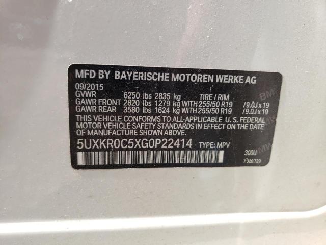 Photo 9 VIN: 5UXKR0C5XG0P22414 - BMW X5 XDRIVE3 