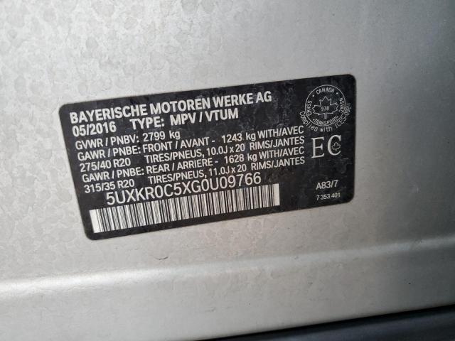 Photo 12 VIN: 5UXKR0C5XG0U09766 - BMW X5 XDRIVE3 