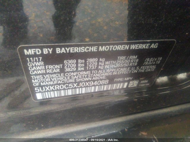 Photo 8 VIN: 5UXKR0C5XJ0X94088 - BMW X5 