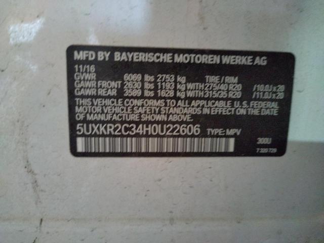 Photo 11 VIN: 5UXKR2C34H0U22606 - BMW X5 SDRIVE3 