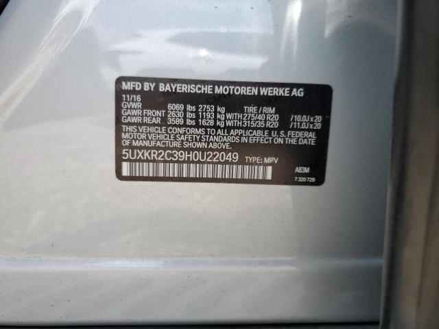 Photo 12 VIN: 5UXKR2C39H0U22049 - BMW X5 