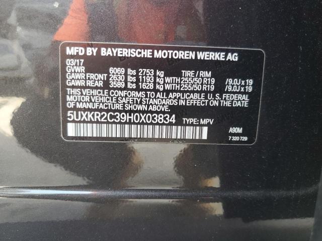 Photo 13 VIN: 5UXKR2C39H0X03834 - BMW X5 SDRIVE3 