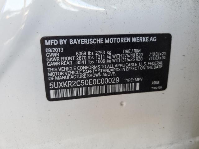 Photo 12 VIN: 5UXKR2C50E0C00029 - BMW X5 SDRIVE3 