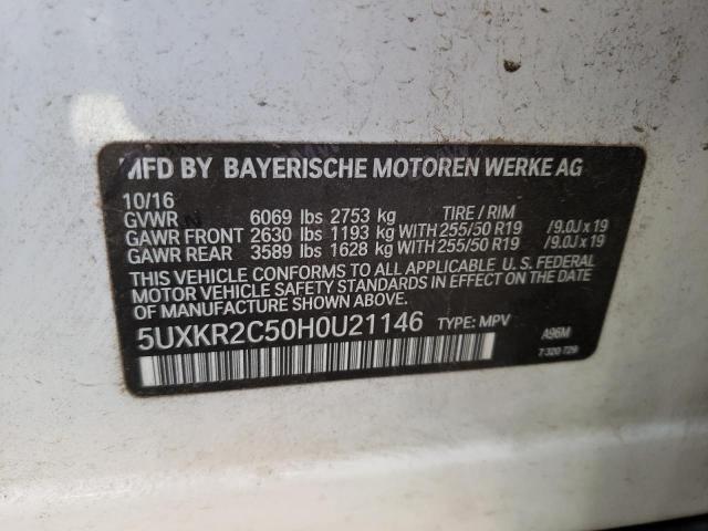 Photo 12 VIN: 5UXKR2C50H0U21146 - BMW X5 