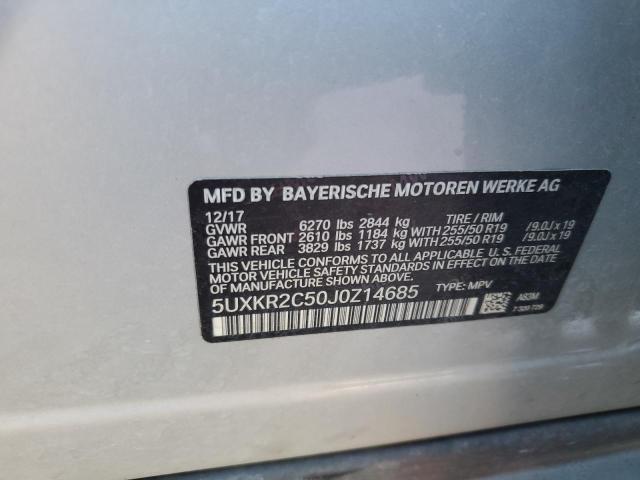 Photo 11 VIN: 5UXKR2C50J0Z14685 - BMW X5 