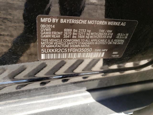 Photo 9 VIN: 5UXKR2C51F0H35050 - BMW X5 SDRIVE3 