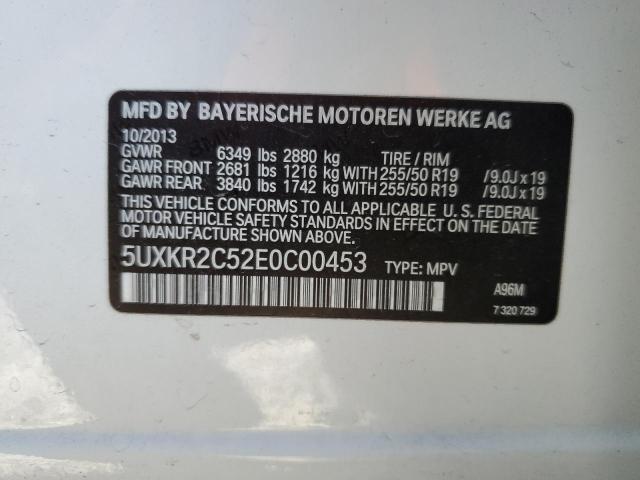 Photo 12 VIN: 5UXKR2C52E0C00453 - BMW X5 SDRIVE3 