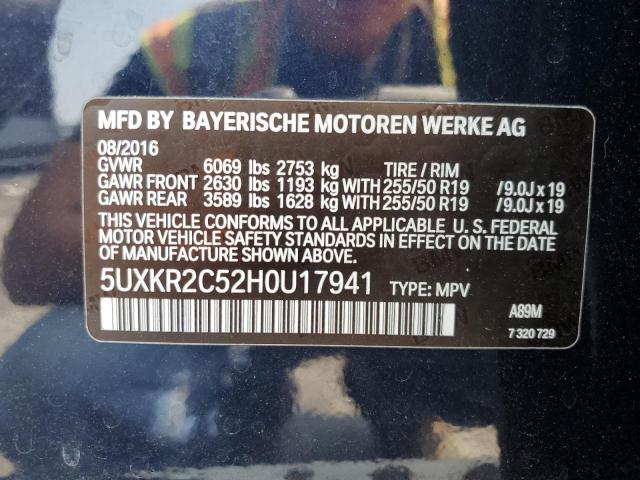 Photo 11 VIN: 5UXKR2C52H0U17941 - BMW X5 