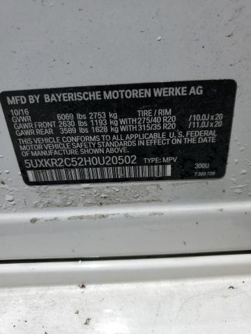 Photo 12 VIN: 5UXKR2C52H0U20502 - BMW X5 