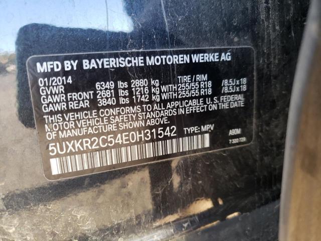 Photo 9 VIN: 5UXKR2C54E0H31542 - BMW X5 SDRIVE3 