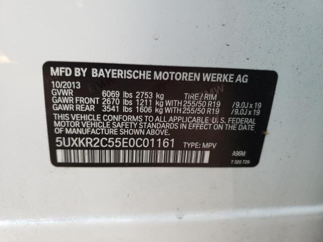 Photo 9 VIN: 5UXKR2C55E0C01161 - BMW X5 SDRIVE3 