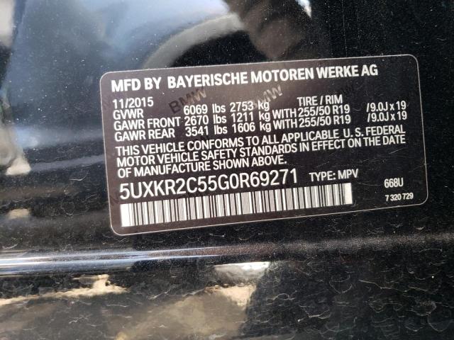 Photo 11 VIN: 5UXKR2C55G0R69271 - BMW X5 SDRIVE3 