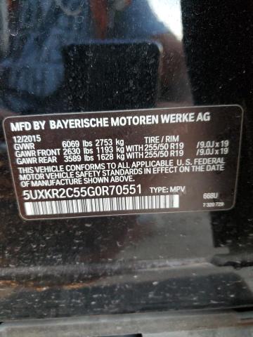 Photo 13 VIN: 5UXKR2C55G0R70551 - BMW X5 