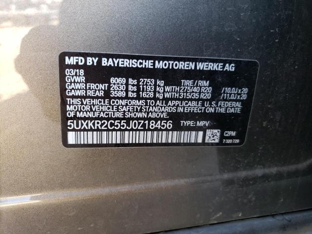 Photo 12 VIN: 5UXKR2C55J0Z18456 - BMW X5 SDRIVE3 