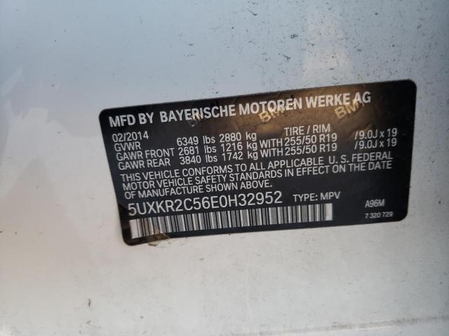 Photo 9 VIN: 5UXKR2C56E0H32952 - BMW X5 SDRIVE3 