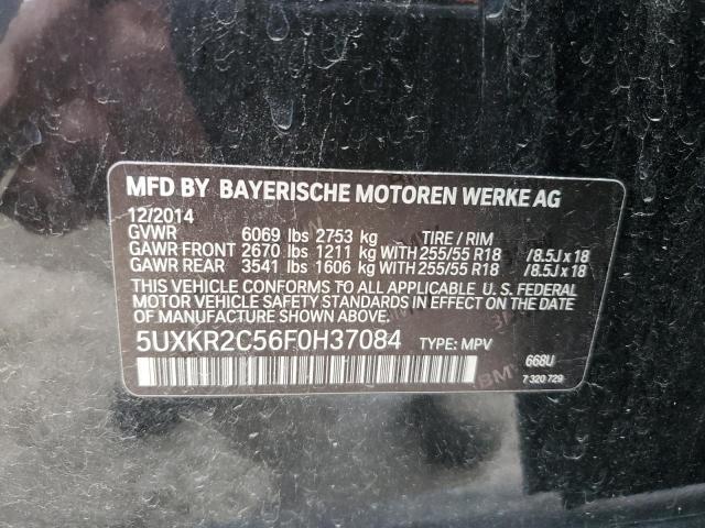 Photo 12 VIN: 5UXKR2C56F0H37084 - BMW X5 SDRIVE3 