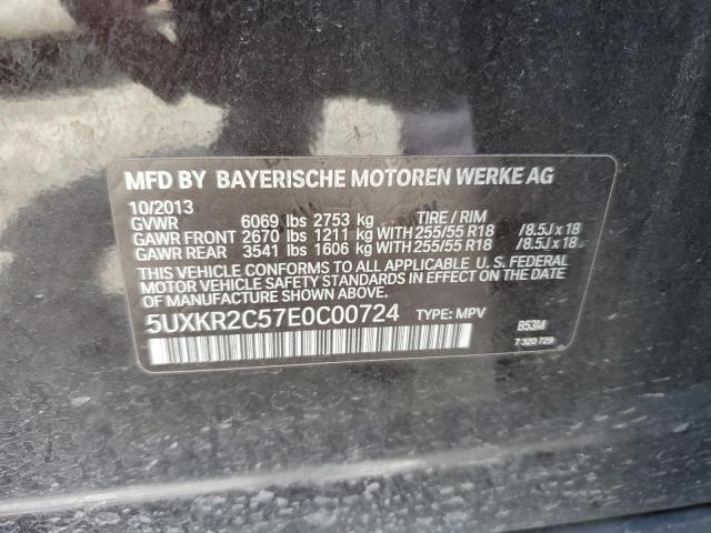 Photo 12 VIN: 5UXKR2C57E0C00724 - BMW X5 