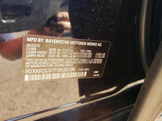 Photo 12 VIN: 5UXKR2C57F0H39796 - BMW X5 SDRIVE3 