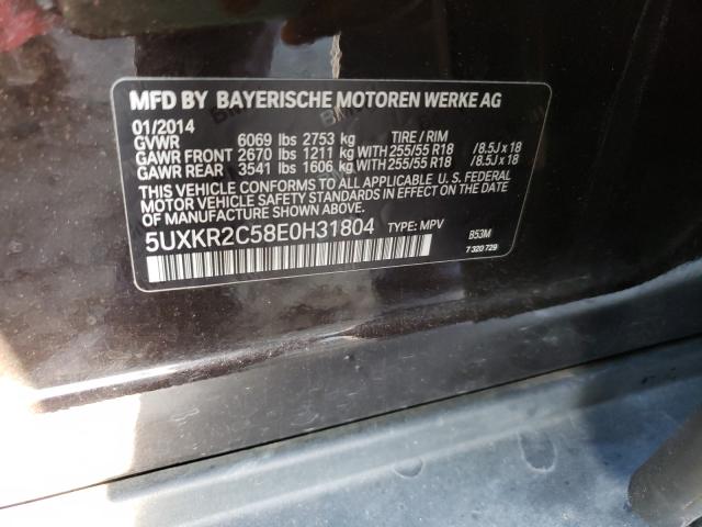 Photo 9 VIN: 5UXKR2C58E0H31804 - BMW X5 