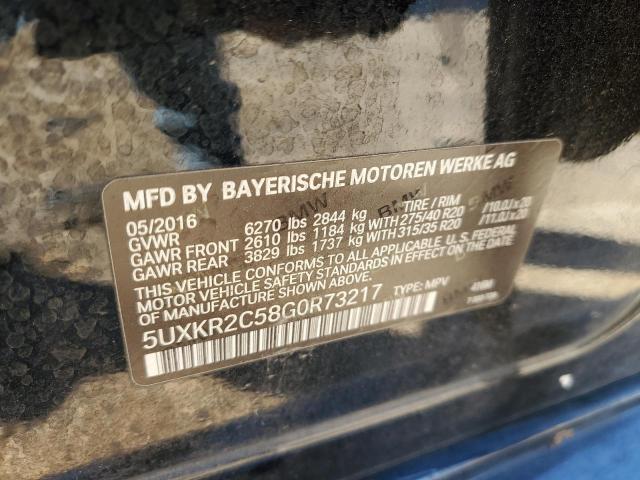 Photo 12 VIN: 5UXKR2C58G0R73217 - BMW X5 SDRIVE3 