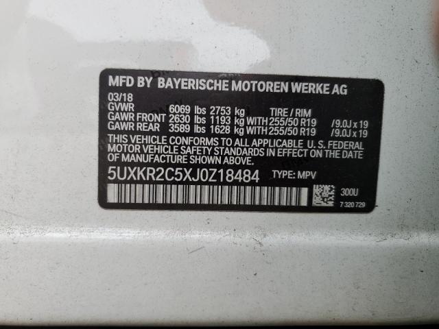 Photo 12 VIN: 5UXKR2C5XJ0Z18484 - BMW X5 SDRIVE3 