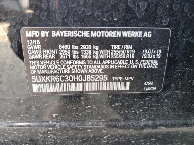 Photo 11 VIN: 5UXKR6C30H0J85295 - BMW X5 