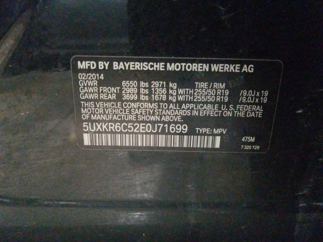 Photo 9 VIN: 5UXKR6C52E0J71699 - BMW X5 