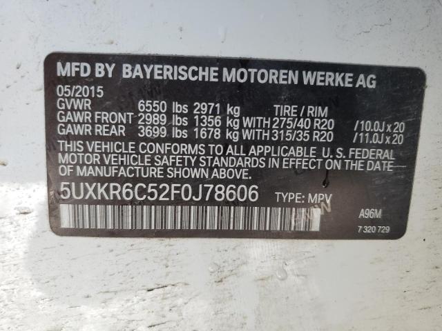 Photo 13 VIN: 5UXKR6C52F0J78606 - BMW X5 XDRIVE5 