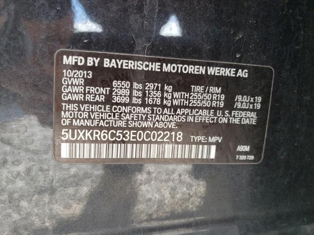 Photo 9 VIN: 5UXKR6C53E0C02218 - BMW X5 XDRIVE5 