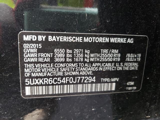 Photo 9 VIN: 5UXKR6C54F0J77294 - BMW X5 