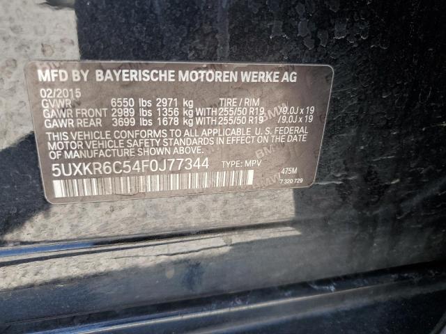 Photo 12 VIN: 5UXKR6C54F0J77344 - BMW X5 XDRIVE5 