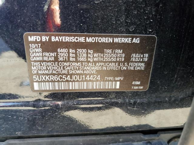 Photo 13 VIN: 5UXKR6C54J0U14424 - BMW X5 XDRIVE5 